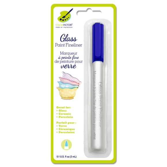 Glass Paint Fineliner Marker 3ml (Light Blue) - Picture 3 of 10